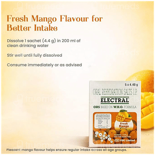 Electral Fresh Mango Sachet 4.4Gm
